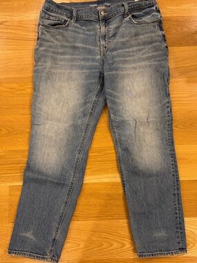Old Navy Light Blue Relaxed Jeans Sz 12